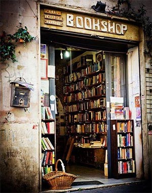 Image result for open door bookshop Rome