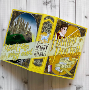 Stunning Harry Potter dust jackets are guaranteed to brighten up your ...