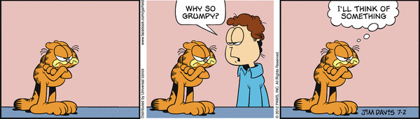 garfield strip 7 - For Reading Addicts