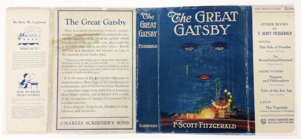 great gatsby first edition - For Reading Addicts