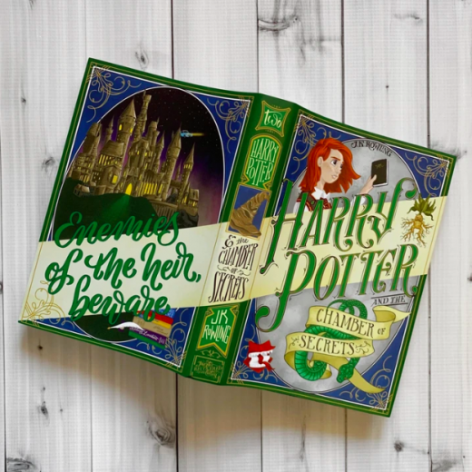 Stunning Harry Potter dust jackets are guaranteed to brighten up your ...